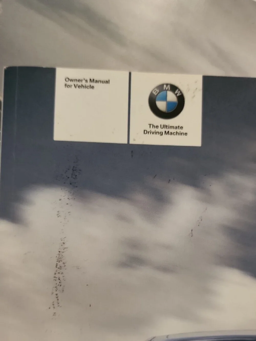 BMW Black Leather Document Wallet with Booklets 2010 528i